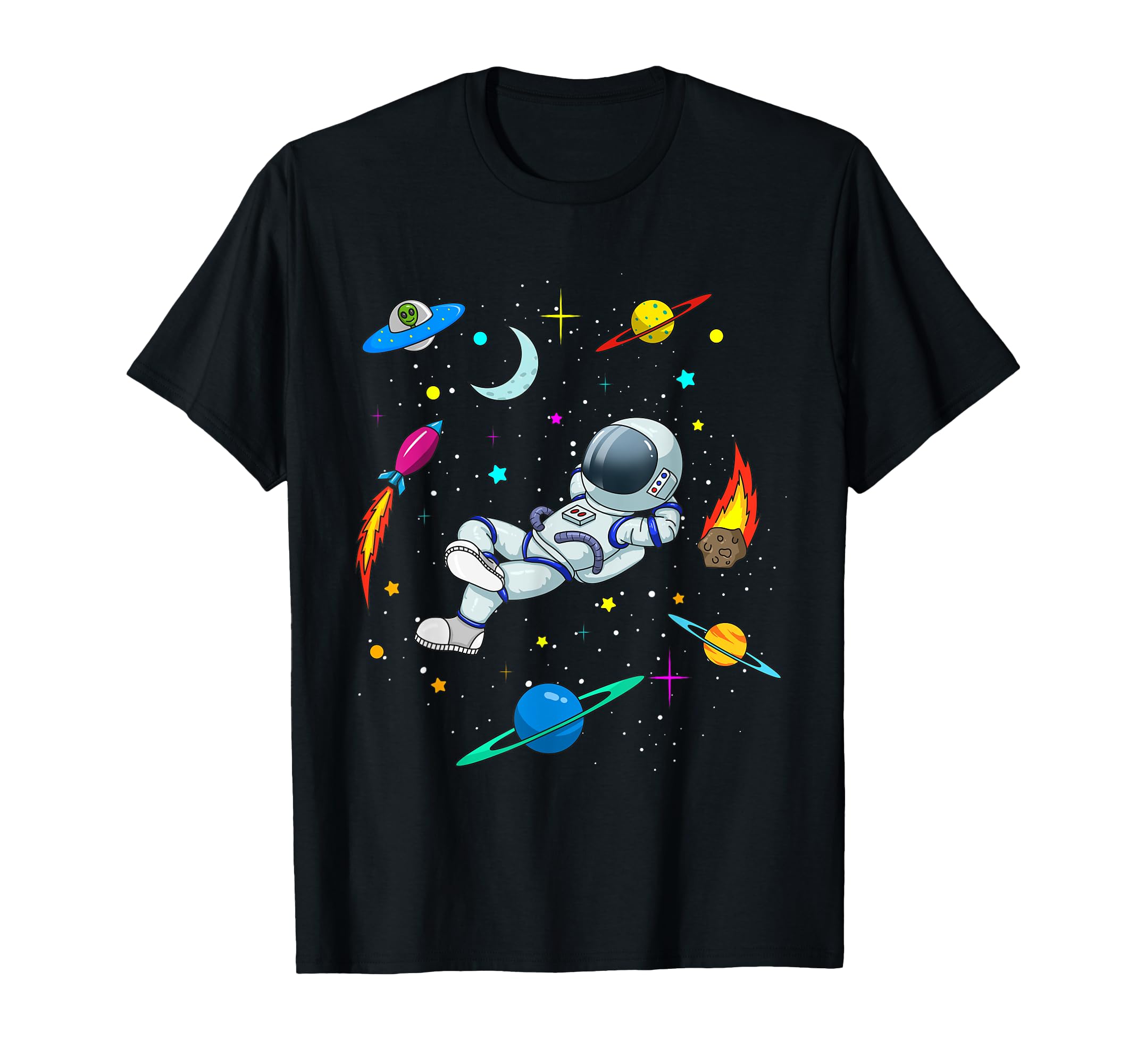 Lost in Space, Found in Dreams – Kids' Astronaut on Red Planet T-Shirt | Little Astronauts