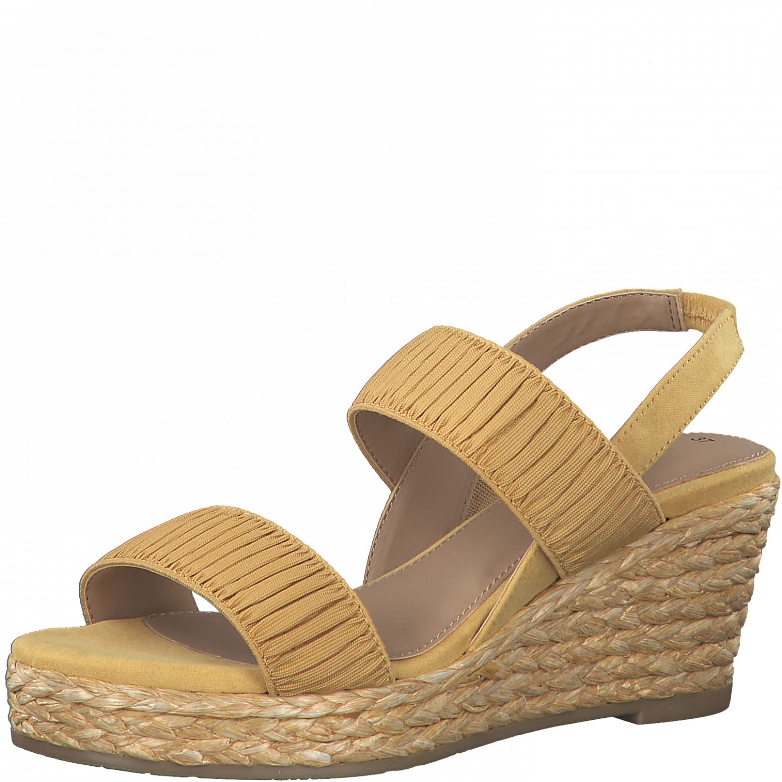 Sandali neri da donna con zeppa 8,5 cm Lora Ferres