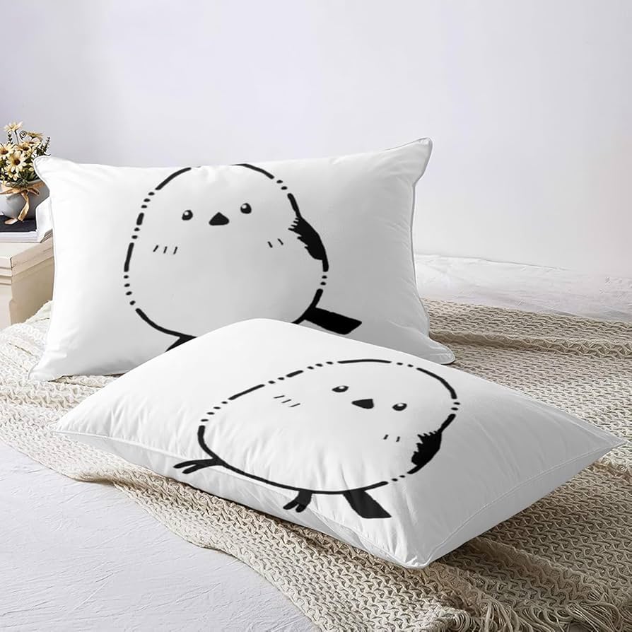 Amazon｜シマエナガ 鳥柄 布団カバー シングル 3点セット 寝具カバー