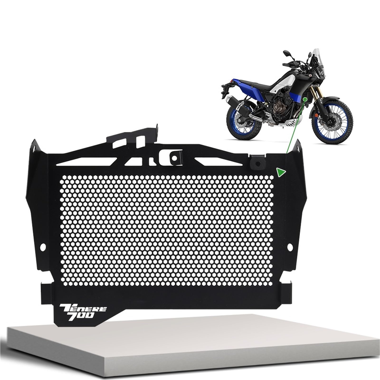 Motorcycle Radiator Guard Grille Dla TENERE 700 T7 T700 XTZ 690 XTZ700 XTZ690 XT690Z Akcesoria Kratka Chłodnicy Straż Protector Pokrywa Ochronna