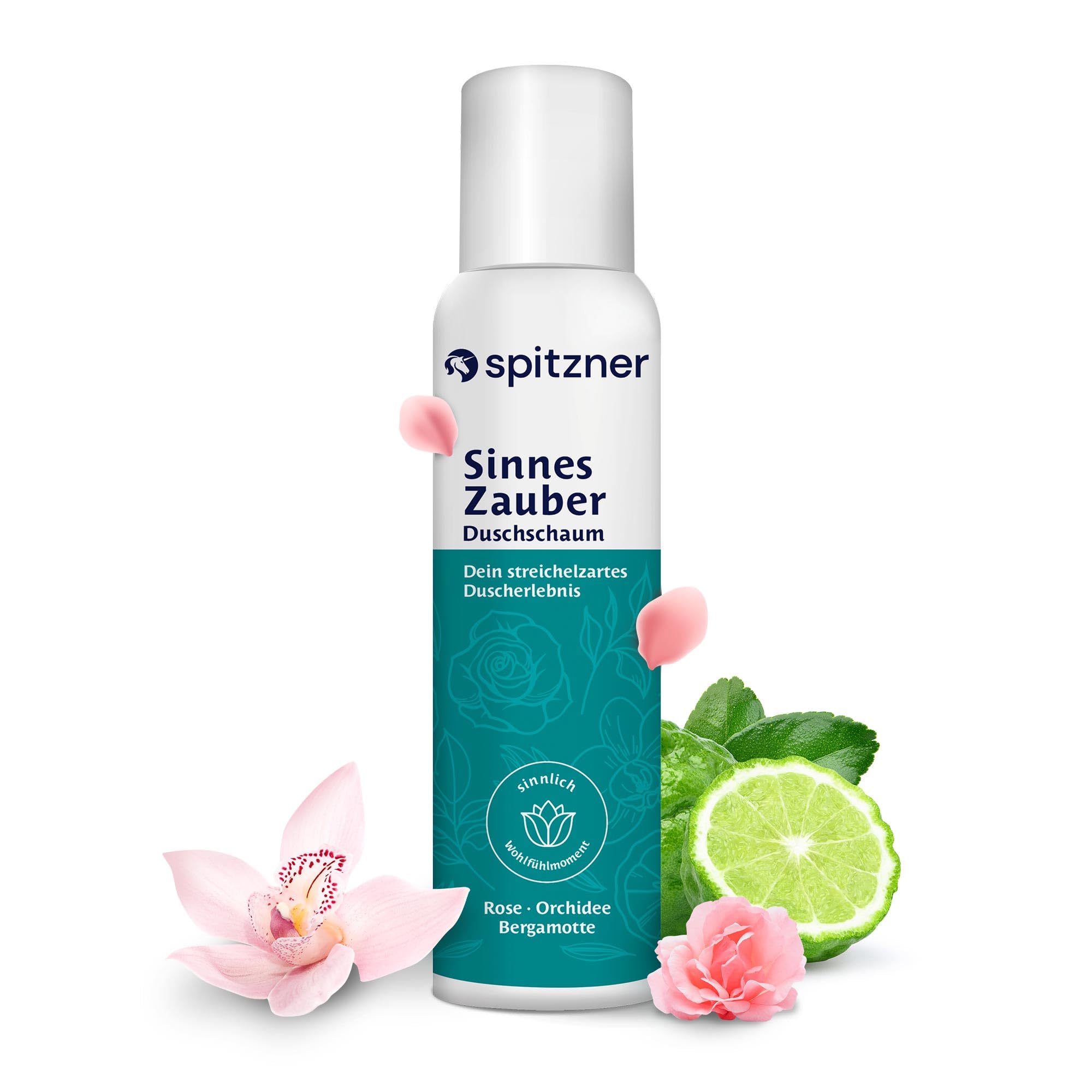 Spitzner Duschschaum Entdecker-Set (8 x 150 ml) – dermatologisch getestete und vegane Duschschäume - Citrus Ceder, Acai Yuzu, Creme, Energy, Passion, Lavendel, Pure Man, Balance
