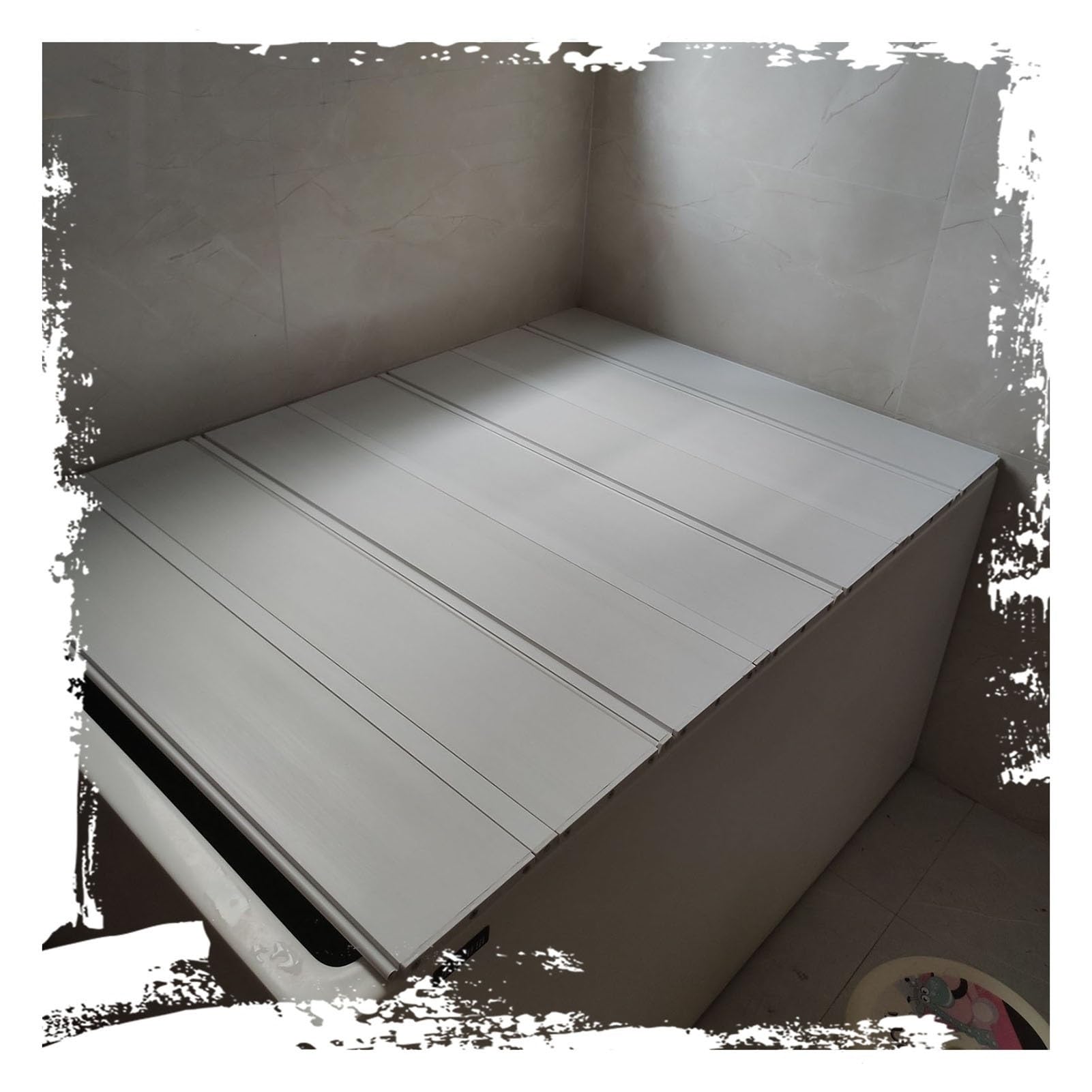 Bandeja organizadora de bambú para bañera con lados extensibles, organizador de baño de lujo para relajarse, sumergirse, impermeable, accesorios de baño, soporte para libros, tabletas, copas de vino,