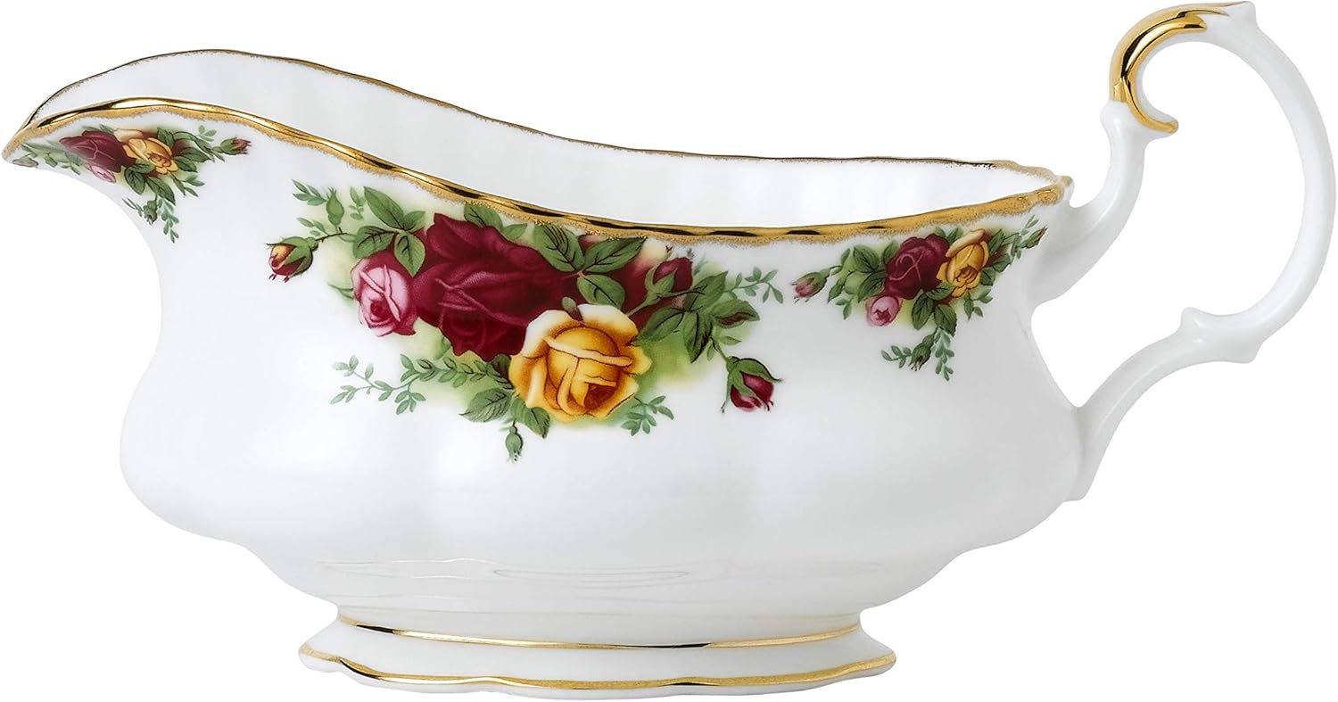 Royal Albert Old Country Roses Gravy Boat, 19 oz, Multi Amazon.ca Home