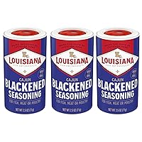 Vista 1 de Louisiana Fish Fry Cajun Blackened Seasoning, 2.5 Ounce - 3 per case.