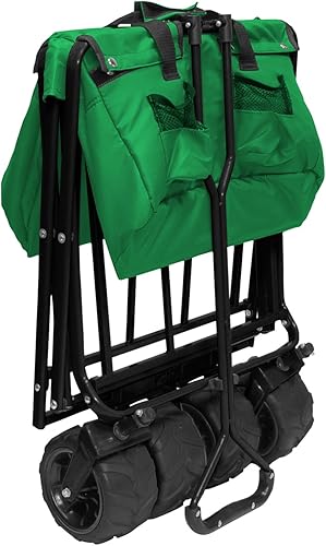 Miniatura 5 de Carro creativo al aire libre para niños, cochecito plegable para carga, todo terreno, playa, parque, jardín, deportes y campamentos