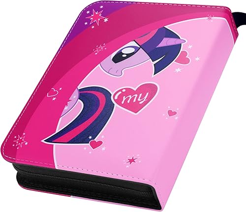 Miniatura 2 de Tcgames Carpeta para tarjetas de 4 bolsillos 440 bolsillos con 55 mangas color rosa