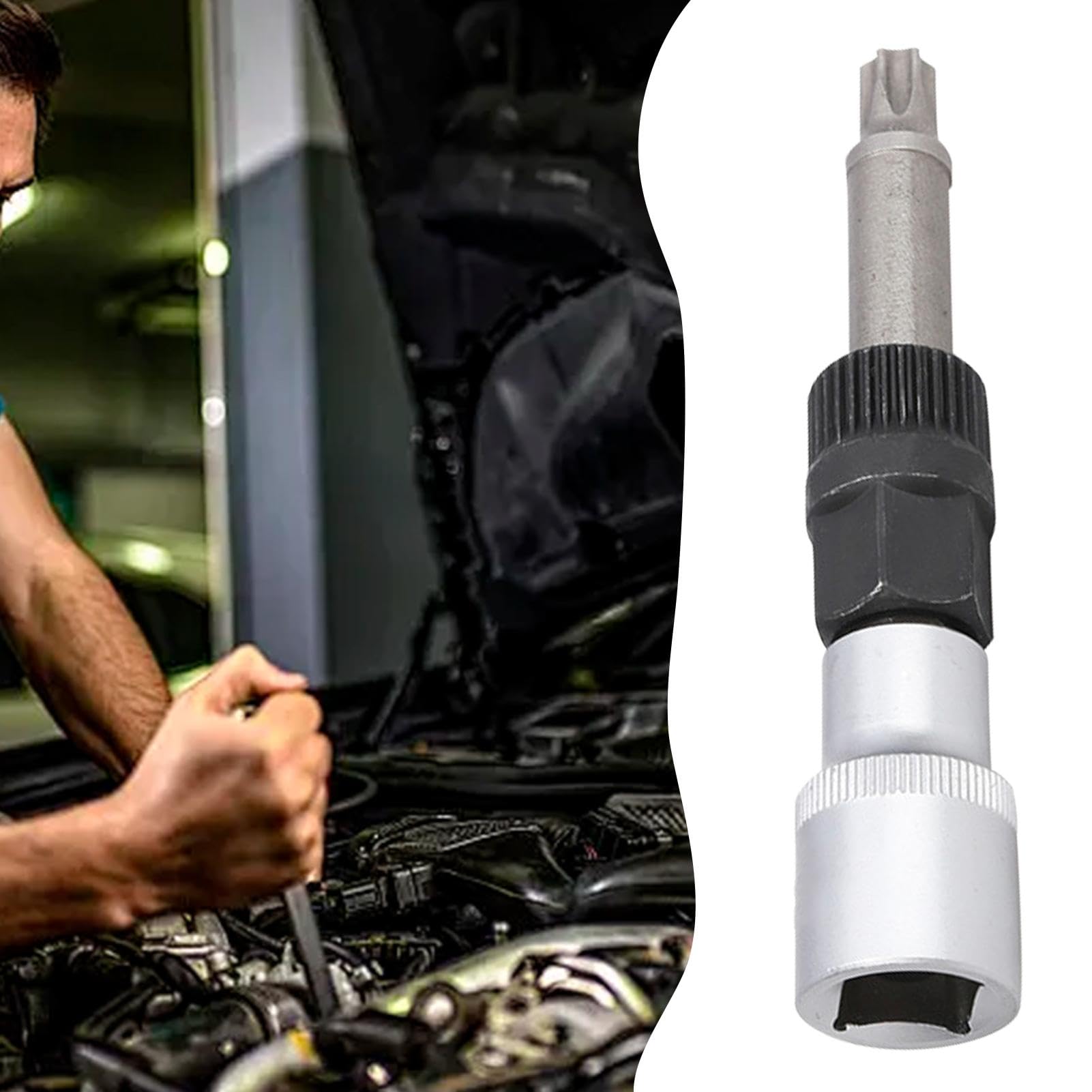 BOFRHME T50 - Chiave Bussola Per Puleggia Alternatore | Estrattore Bullone Centrale 33 Denti | Utensile Meccanico - Foto 4