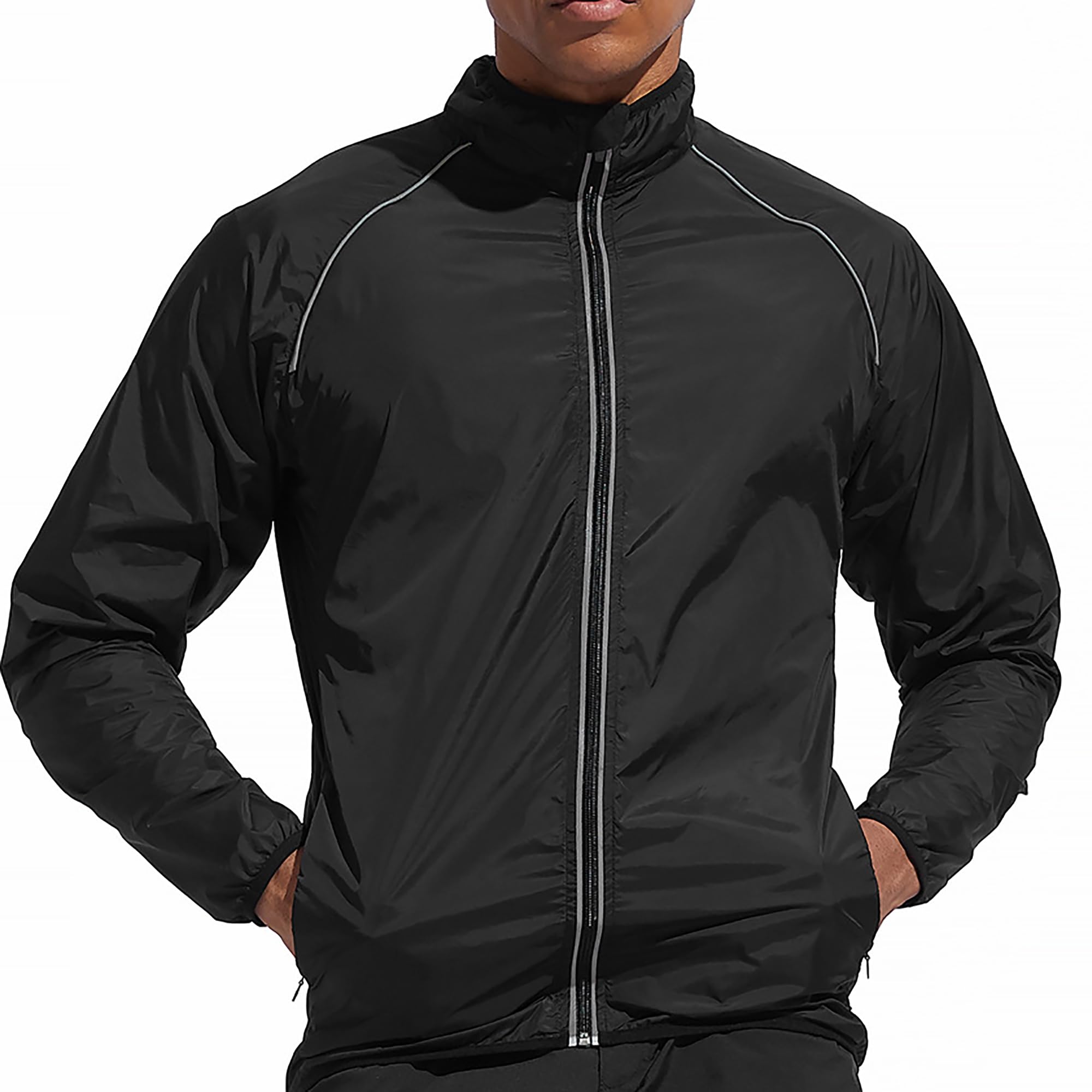 Chaqueta Ciclismo Hombre Mujer, Impermeable Cortavientos de MTB Bicicleta, para senderismo, cortavientos, para exteriores, cortavientos, trekking, chaqueta de ciclismo