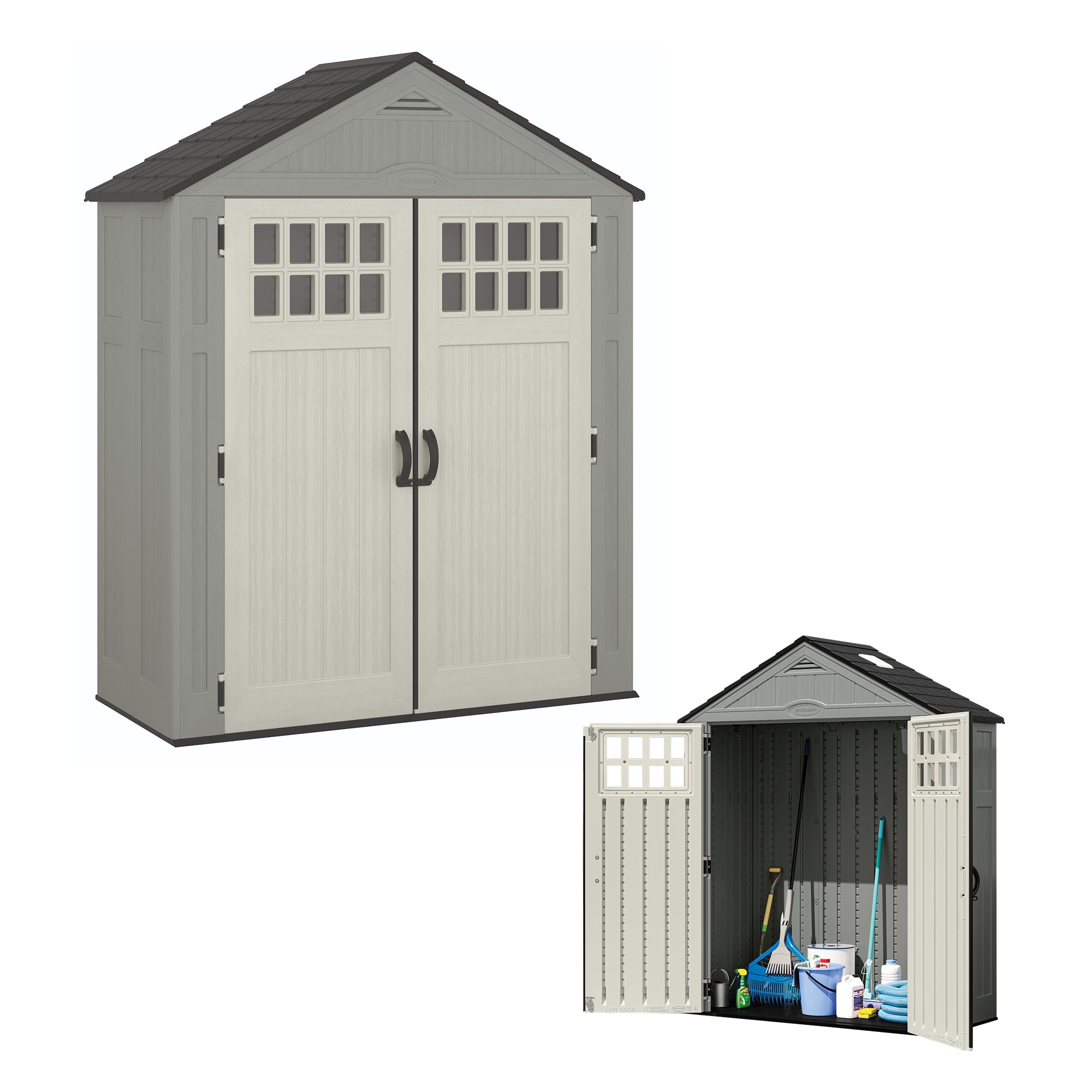 Suncast Everett Vertical Storage Shed