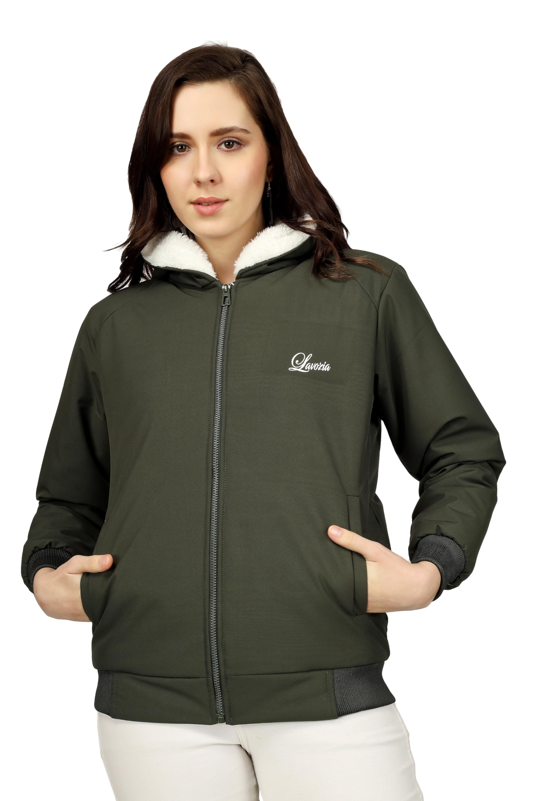 Women's Winter Jacket Warm Jacket for Girls/Jacket Latest Stylish Solid Color Stylish Jacket Women's Quilted Jacket Regular Fit Jacket Full Sleeves Jacket-picture-22