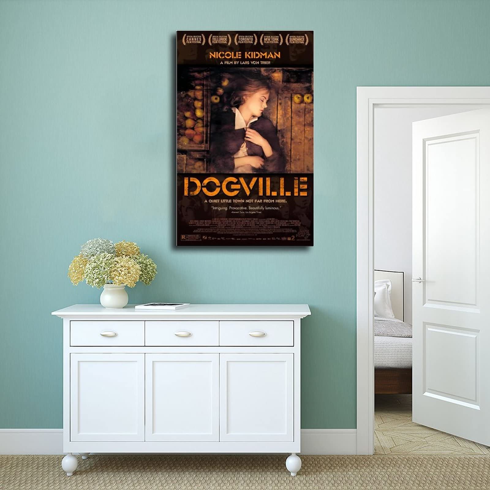 Poster "Bienvenue" En Plusieurs Langues - Toile 40x60 Cm, Déco Bureau Ou Chambre
