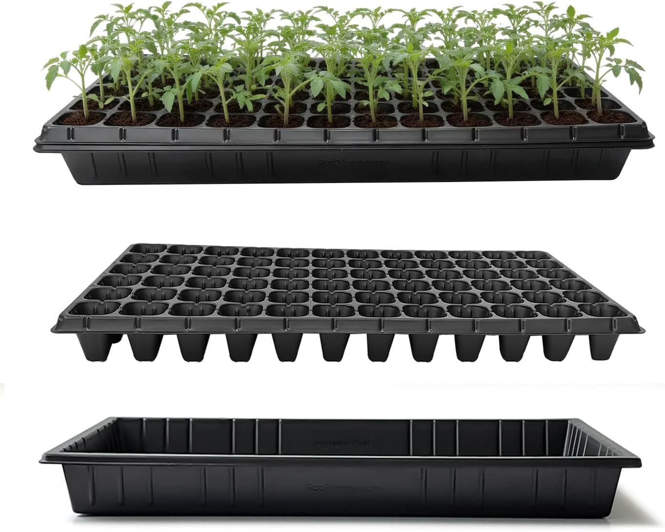【roots 10点まとめ商品】 Amazon.com : RooTrimmer 10 Pack 1020 Seed Starter Trays and 10 Pcs