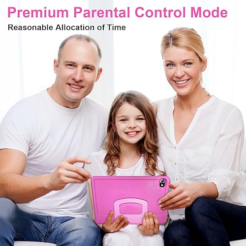Miniatura 5 de OUZRS Tableta para niños Android 12 Kids Tablet 64GB Strong128GB Extensiones 4GB RAM 5G Dual WiFi+GSM Certificación con funda protectora ideal para