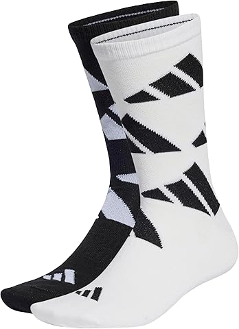 adidas Unisex adulto AEROREADY Crew Logo Brand Love Socks 2 Pairs