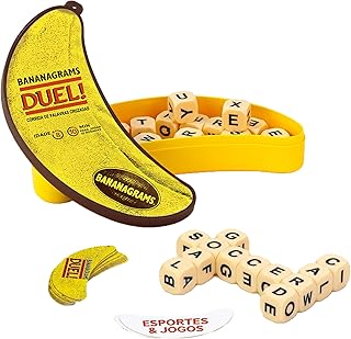 Galápagos,Bananagrams Duel Família,A Partir de 8 anos, Para 2 jogadores, Partidas de até 15 min.