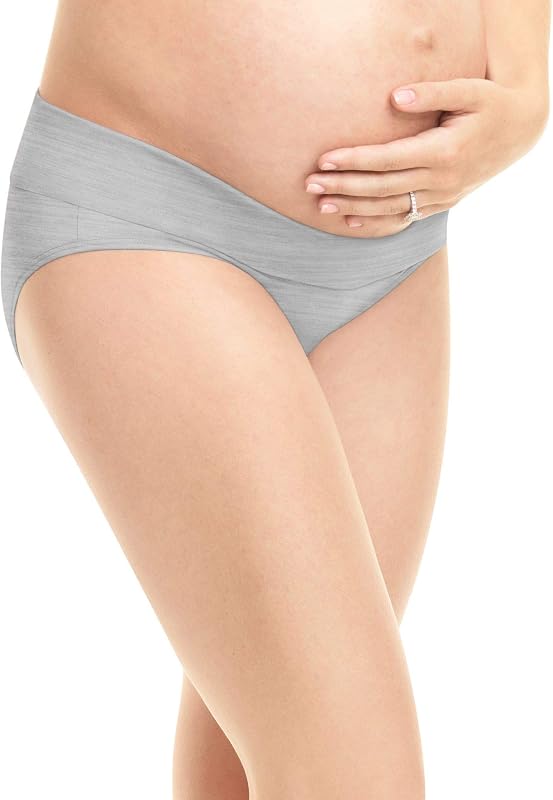 PLAYTEX Women's Maternity Fold Down Modern Brief Panties 3-pack