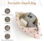 2PCS Sac de gym mignon pour les filles, Sac à bandoulière Corduroy avec poche humide & Sac à chaussures et articles, sac à bandoulière pour les voyages, les sports, la condition physique & Exercice