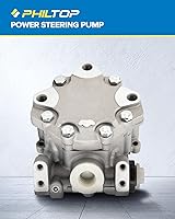Vista 8 de PHILTOP Bomba de dirección asistida 20-1012 apta para Ram1500 2002-2008, Aspen 2008 bomba de dirección asistida Durango