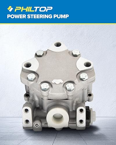 Miniatura 8 de PHILTOP Bomba de dirección asistida 20-1012 apta para Ram1500 2002-2008, Aspen 2008 bomba de dirección asistida Durango