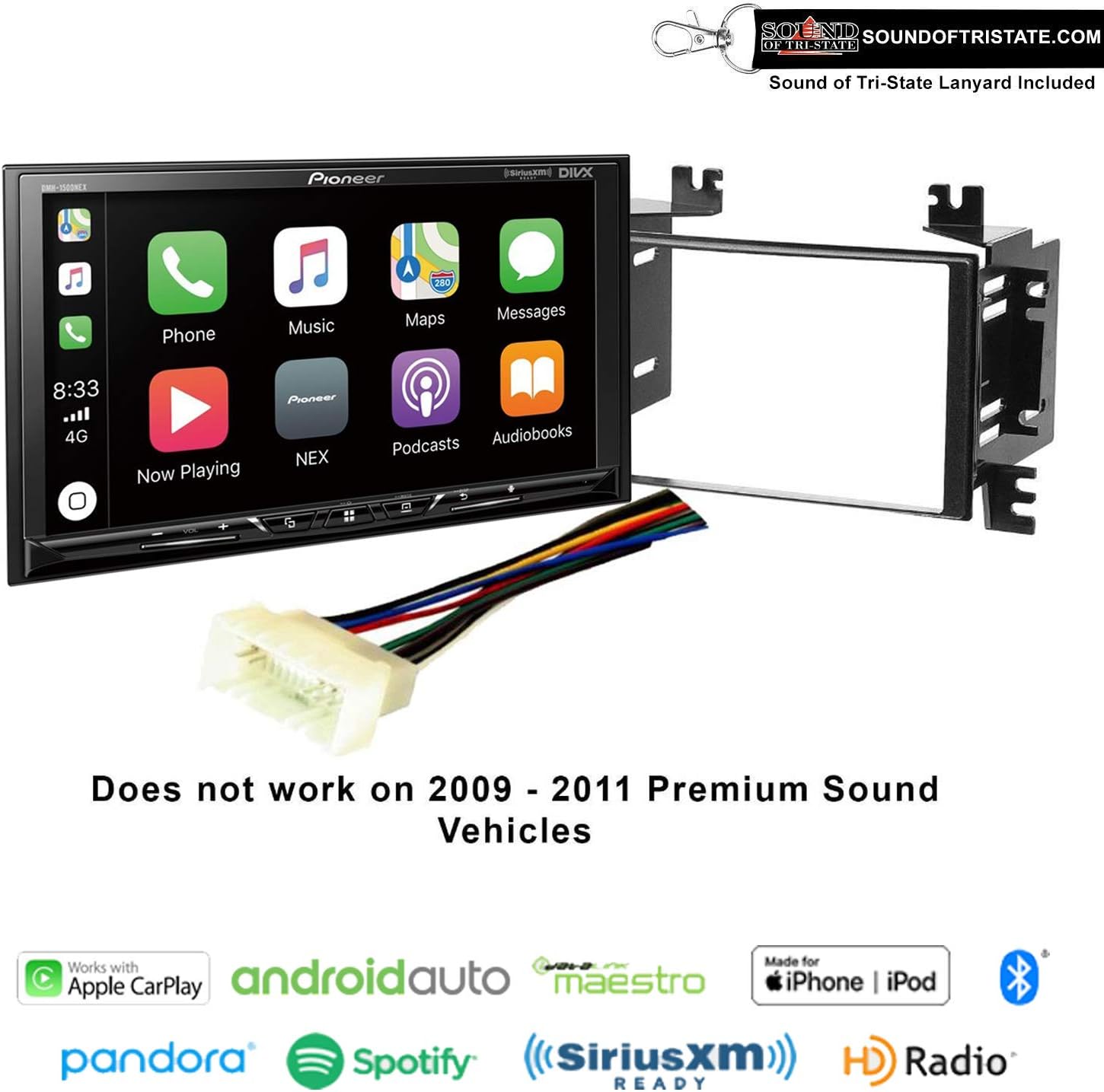 Sound of TriState Pioneer DMH1500NEX Digital Multimedia