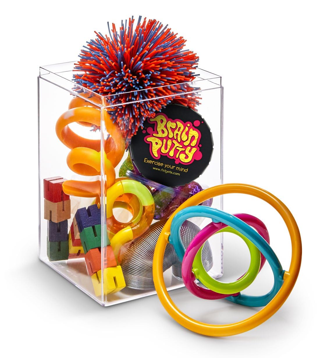 Trainers Warehouse Desktop Fidget Set Increases Focus, Reduces Stress | Set of 8 Fidget Toys (Desktop)