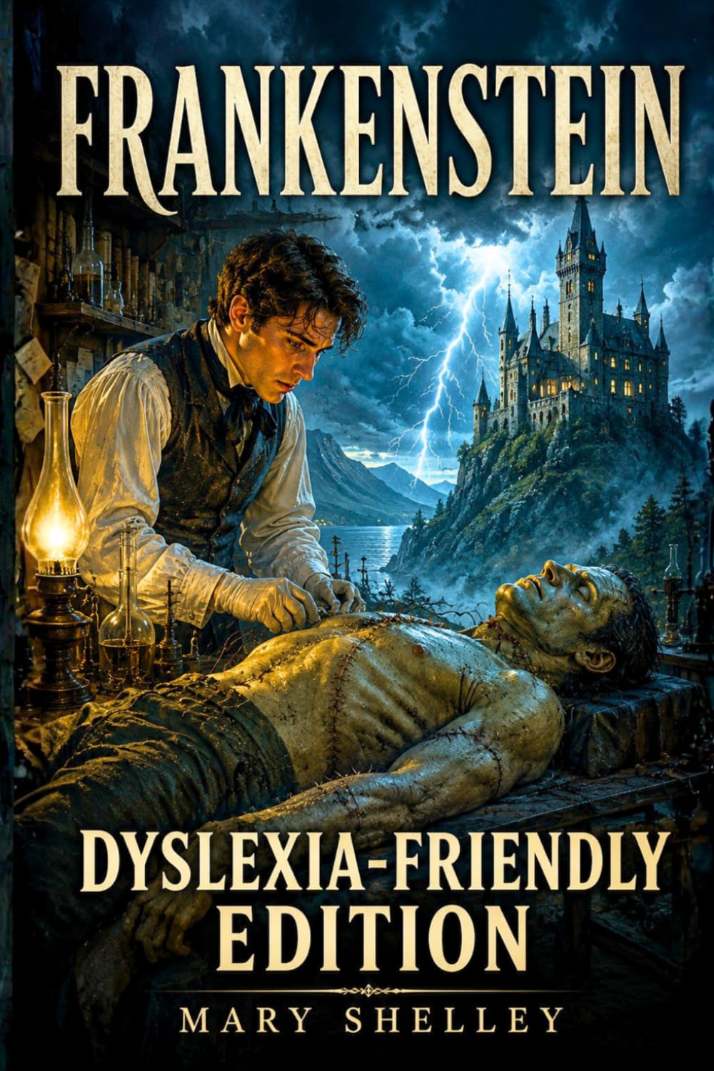FRANKENSTEIN: DYSLEXIA-FRIENDLY EDITION