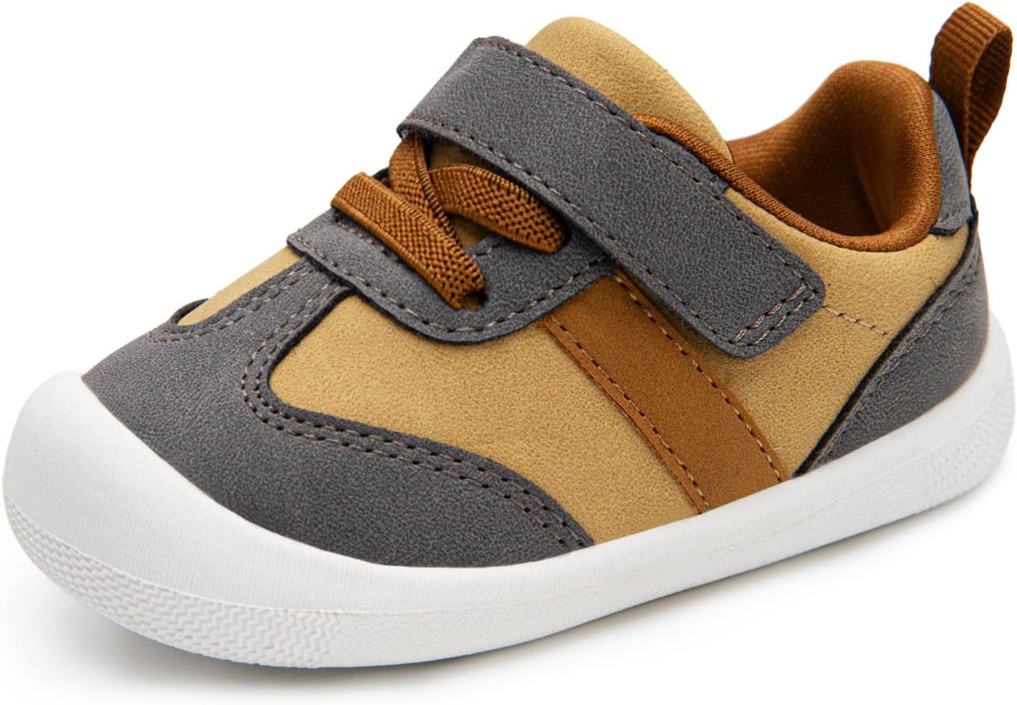 Baby Boys Girls First Walking Shoes Infant Zero Drop Shoes Non-Slip Breathable Lightweight Soft Wide Toe Box Barefoot Sneakers for 6-24 Months