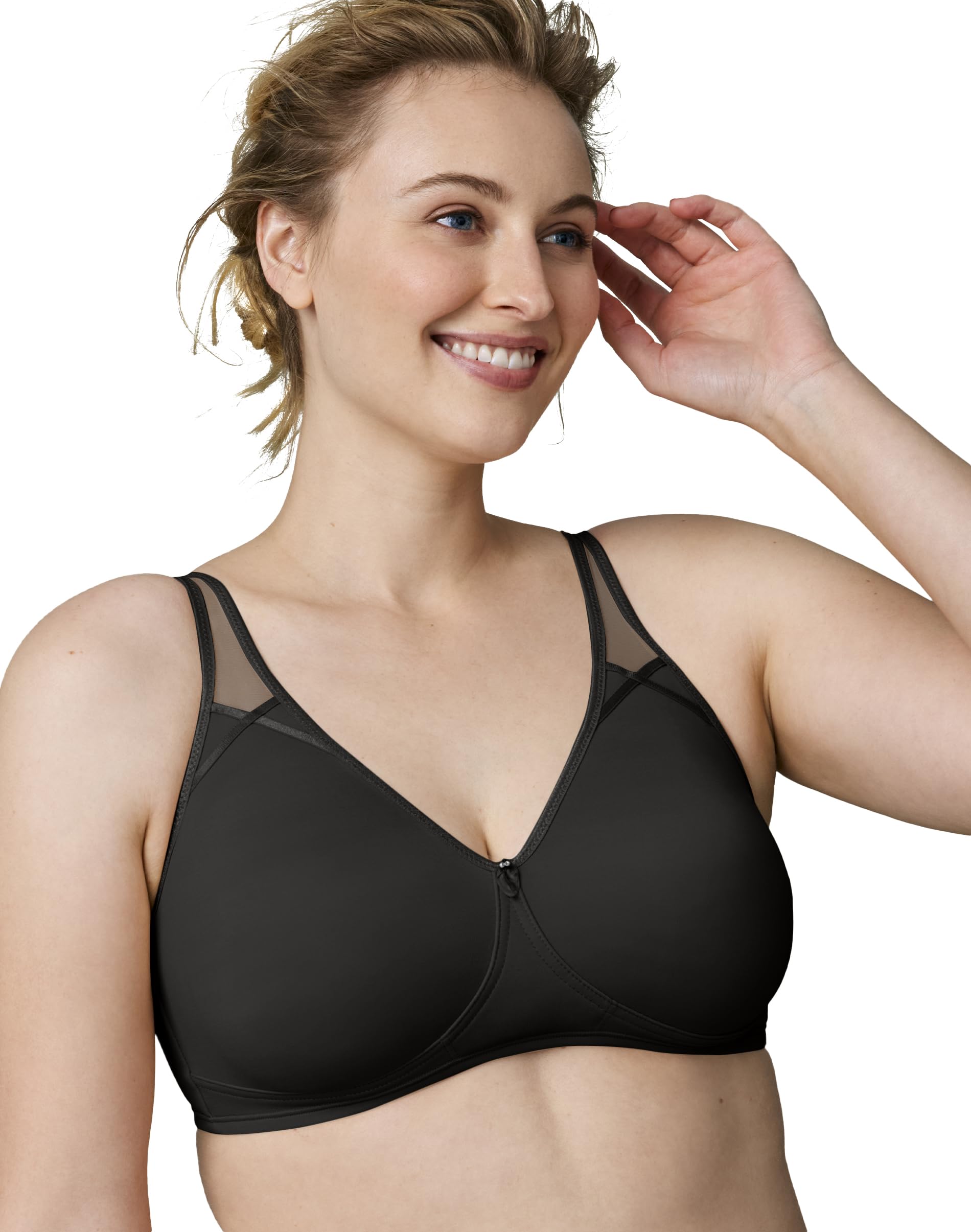 Wonderbra Womens No Poke Side-stay Wire-free Bras, Black sold price at auction in Canada
