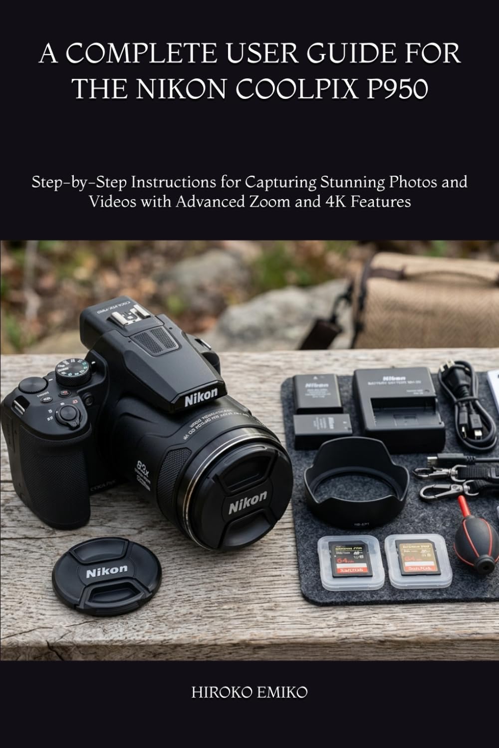 A COMPLETE USER GUIDE FOR THE NIKON COOLPIX P950: Step-by-Step Instructions for Capturing Stunning Photos and Videos with Advanced Zoom and 4K Features