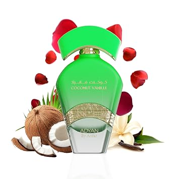 Adyan Coconut Vanille Eau de Parfum Tropical Delights Collection | Unisex Perfume | 100ml