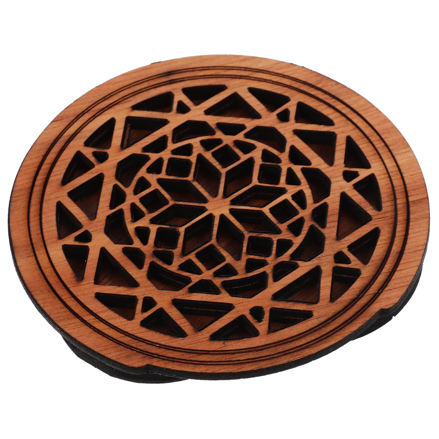 Milisten Guitar Sound Hole Cover Guitar Feedback Buster Guitar Sound Cover Guitar Parts Guitar Hole Plug Accoustic Covers Lute Guitar Soundhole Screen Halt Musical Buffer Wood Anti-howling