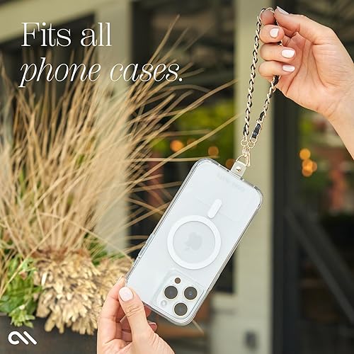 Miniatura 14 de Case-Mate Dije de cuentas para celular, correa extraíble y antirrobo, para llevar celular con manos libres, de mujer, para muchos modelos de Perla