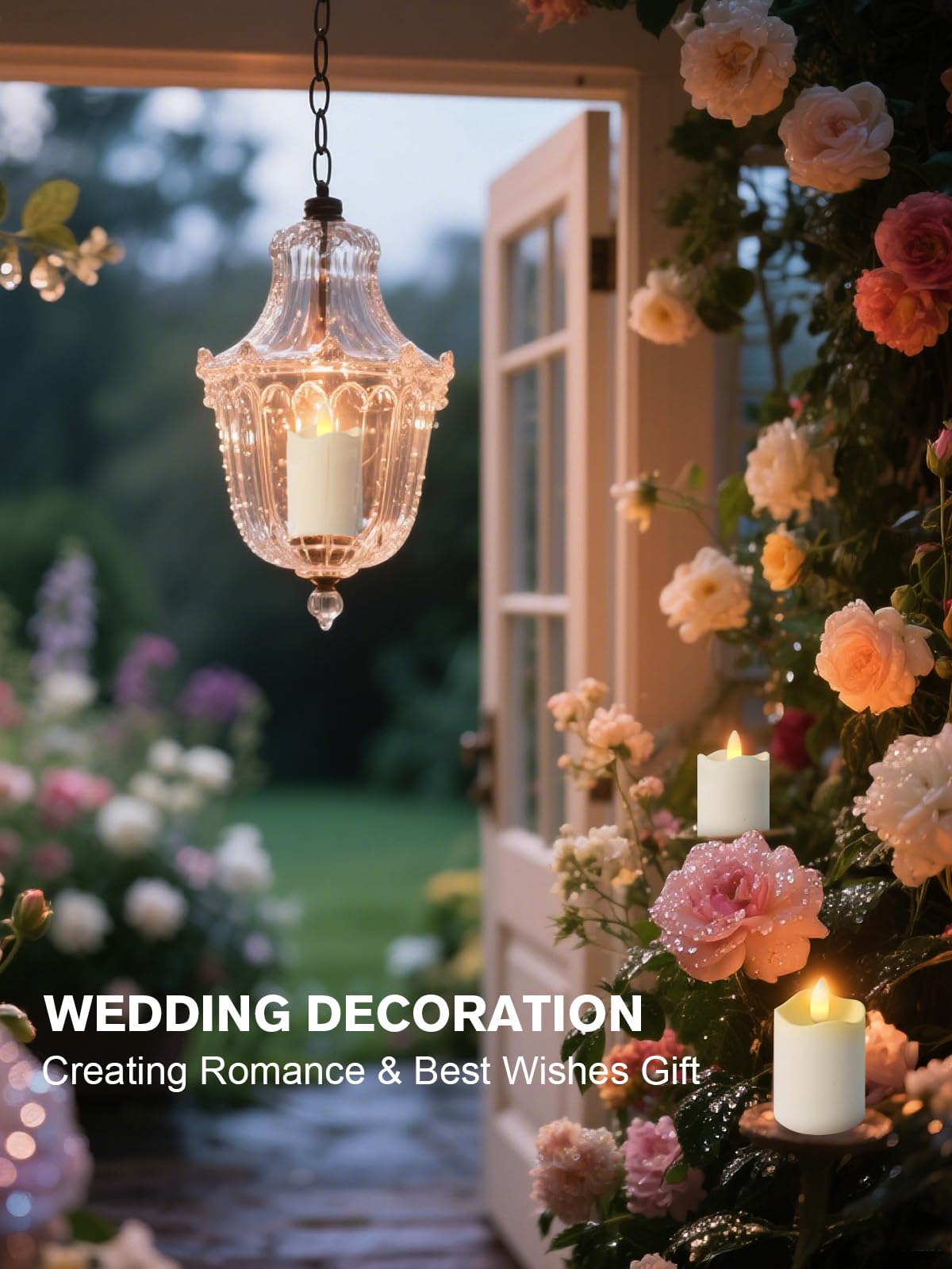 Candele da tè ricaricabili con timer remoto, candele LED senza fiamma da 5,1 x 5,3 cm, con base di ricarica USB, piccole candele votive, candele finte elettriche, per matrimoni, decorazione da