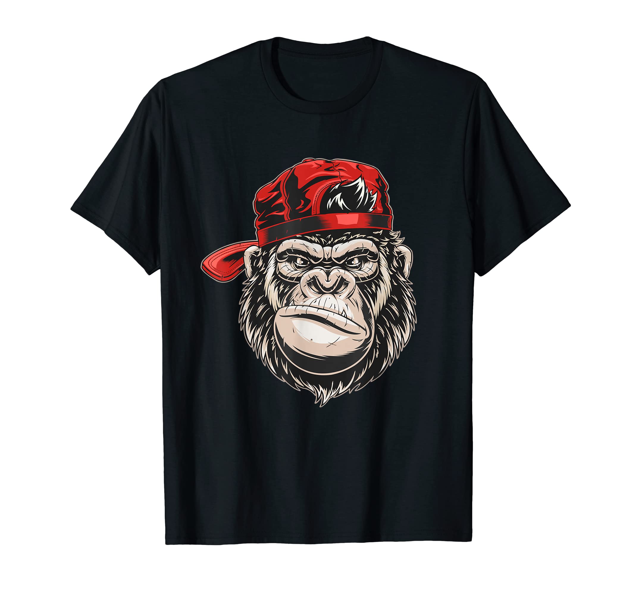 Cute Gorilla Clothes For Girls Boys KidsGorilla King T-shirt, Alpha T-shirt, Funny Ape, Wildlife T-ShirtOEKO-TEX STANDARD 100