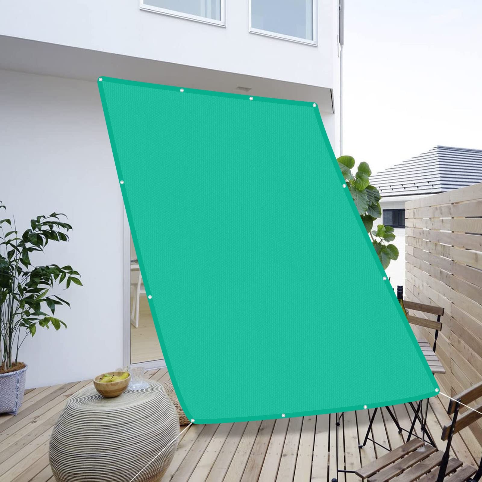 Filet protection solaire contre la chaleur et pluie de terrasse