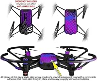 Vista 2 de Pegatina para DJI Ryze Tello Drone Baja 0040, color morado