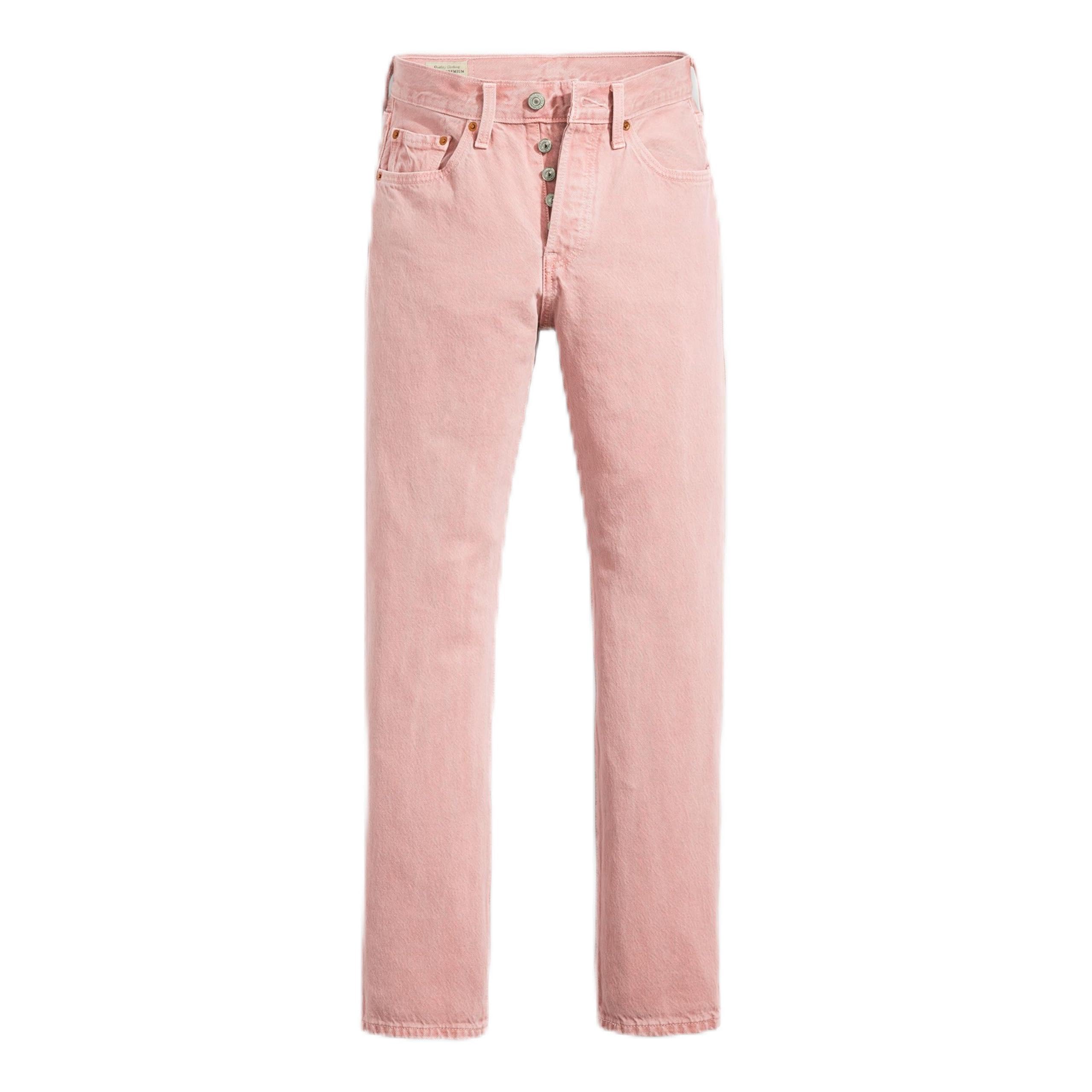 Levi's Damen 501 Jeans For Women LONG BOTTOMS_WOMEN, Dusty Chalk Pink, 26W / 32L