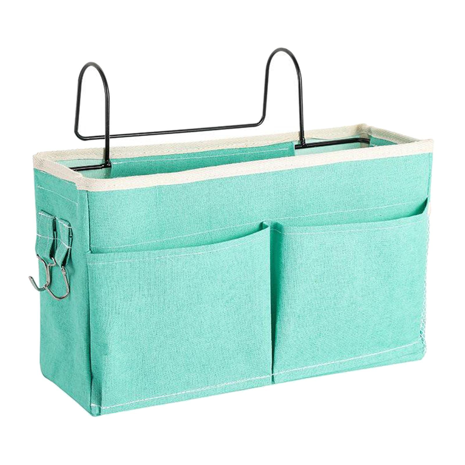 Bedside Caddy Cabinet Storage Organizer for Glasses Book Green Storage Bags Home Organization Household Supplies & Cleaning Home & Garden-image-40