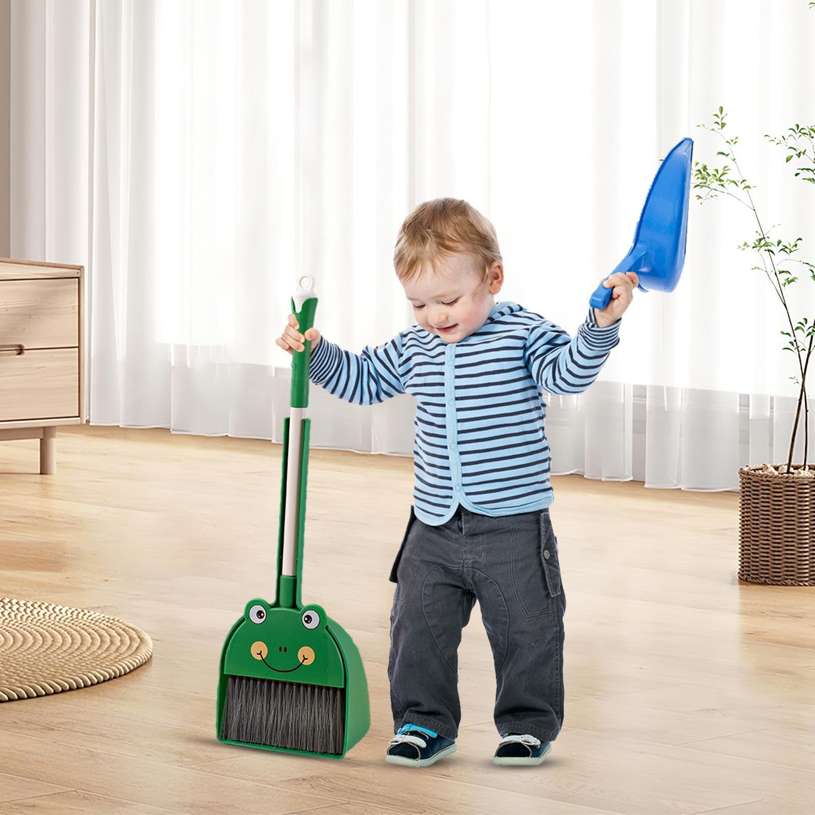 Ensemble de jouets de nettoyage pour enfants, 29 pièces, kit éducatif d'entretie
