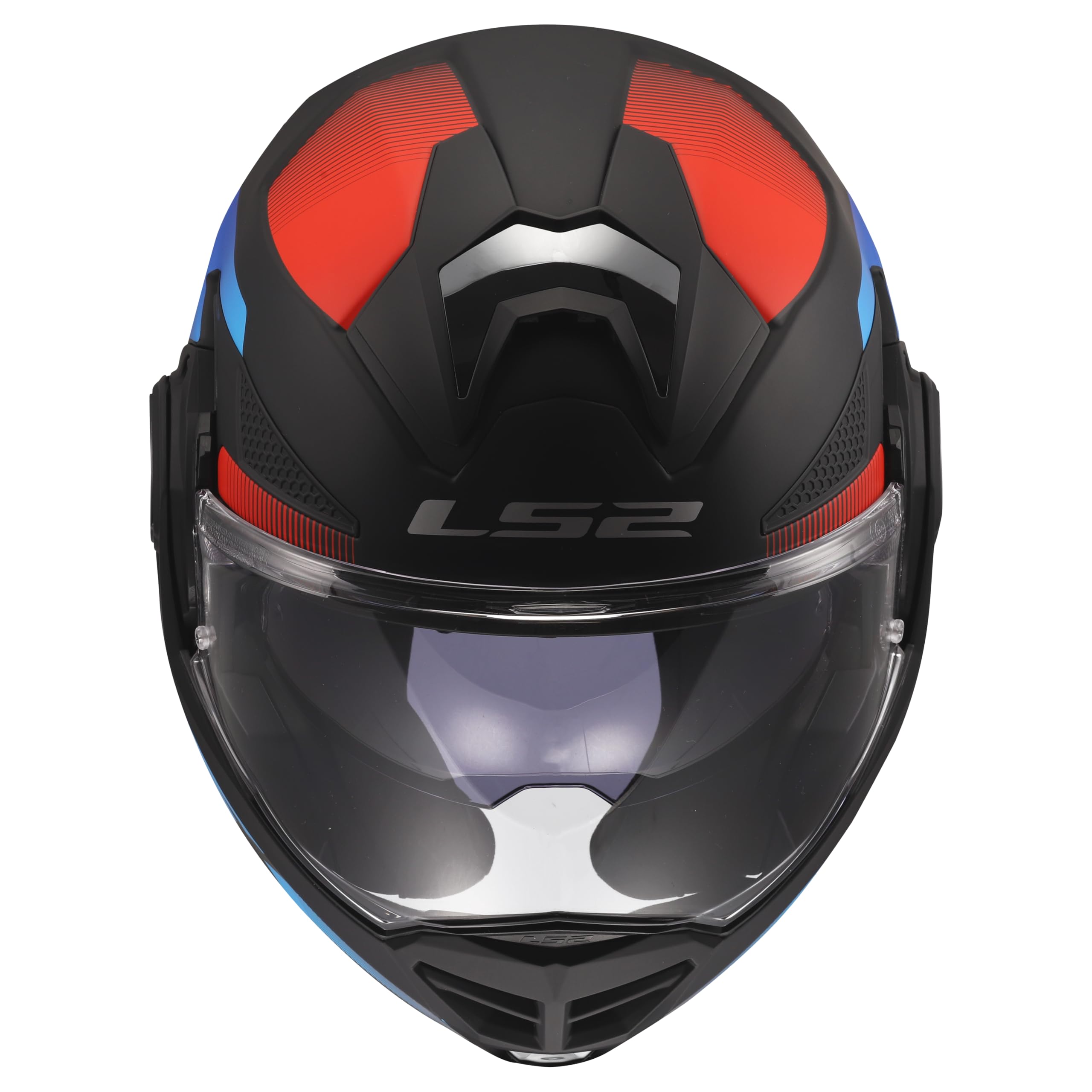 LS2, Casco Moto Modulare ADVANT X NOVA Black Red Blue, XL