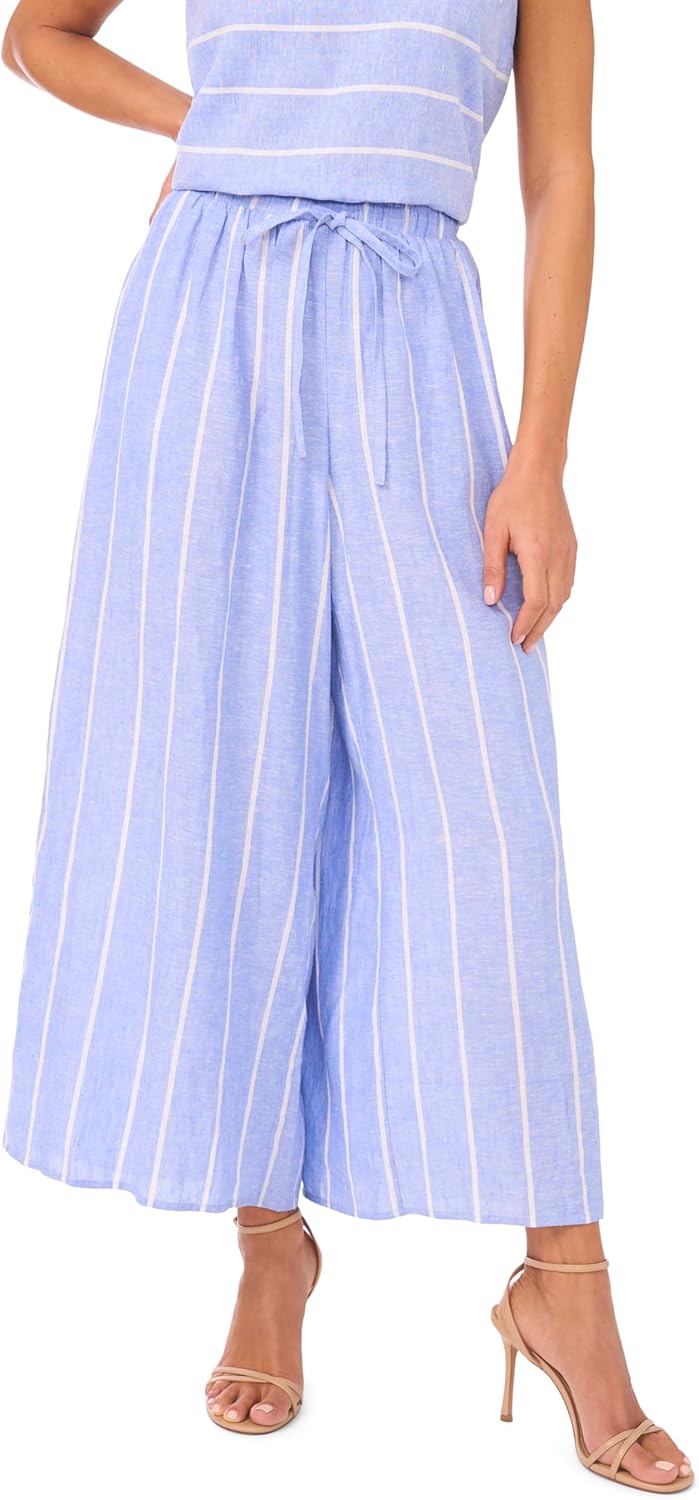 Vince Camuto Women's Wide Leg Gathered Pants