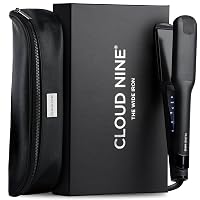 CLOUD NINE La nuova piastra per capelli larga | Controllo della temperatura variabile