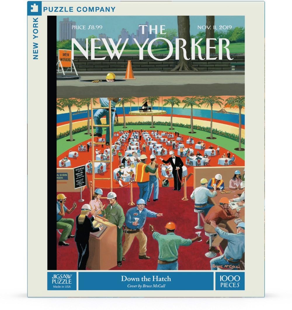 Snapklik.com : New Yorker Down The Hatch - 1000 Piece Jigsaw Puzzle For ...