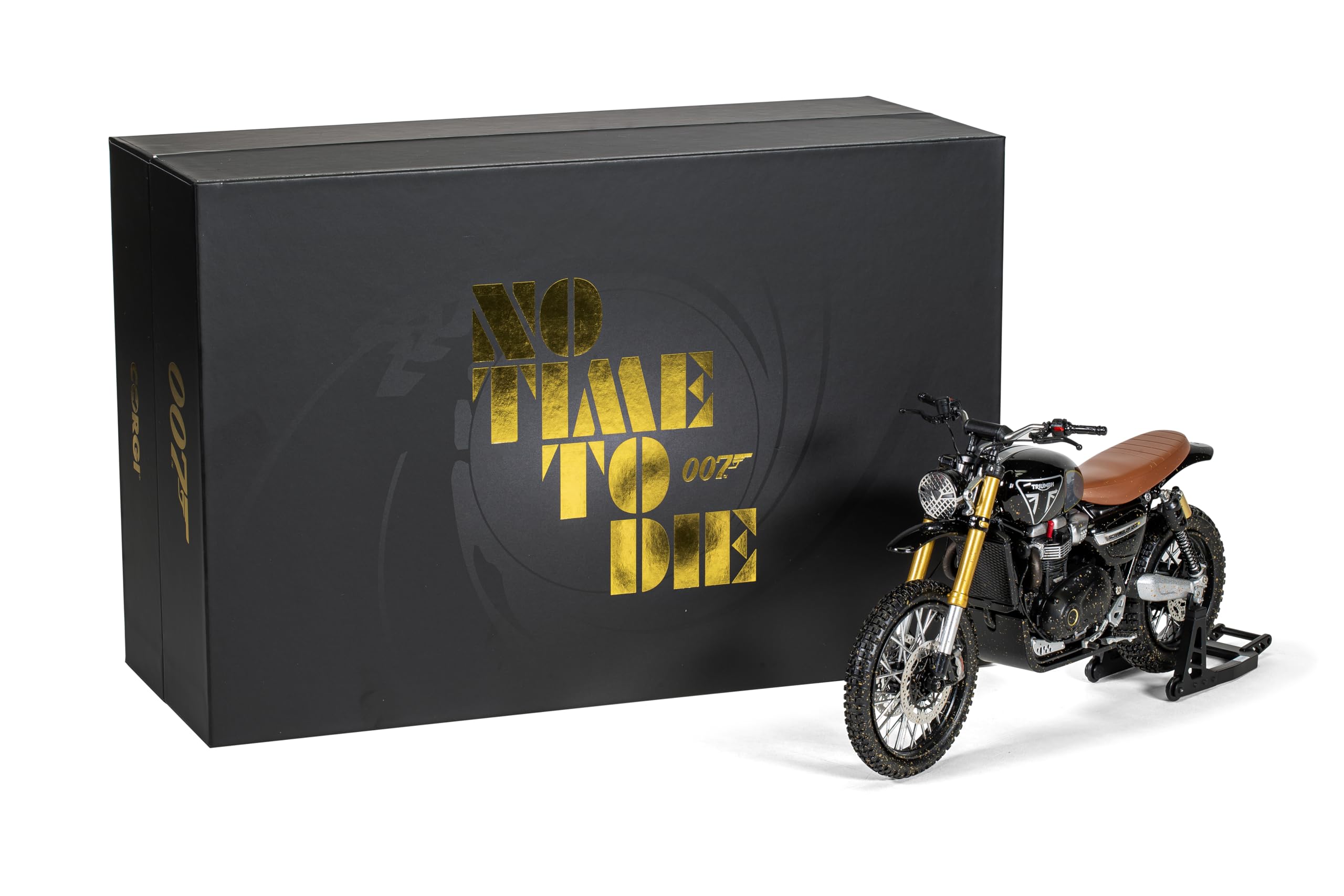 Corgi CC08403 James Bond Triumph Scrambler 1200XE Norway No Time To Die Diecast