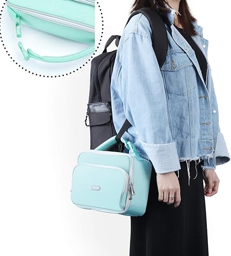 Miniatura 5 de Amersun - Lonchera térmica duradera con forro acolchado que mantiene la comida caliente o fría durante mucho tiempo, impermeable, viajes, picnic,