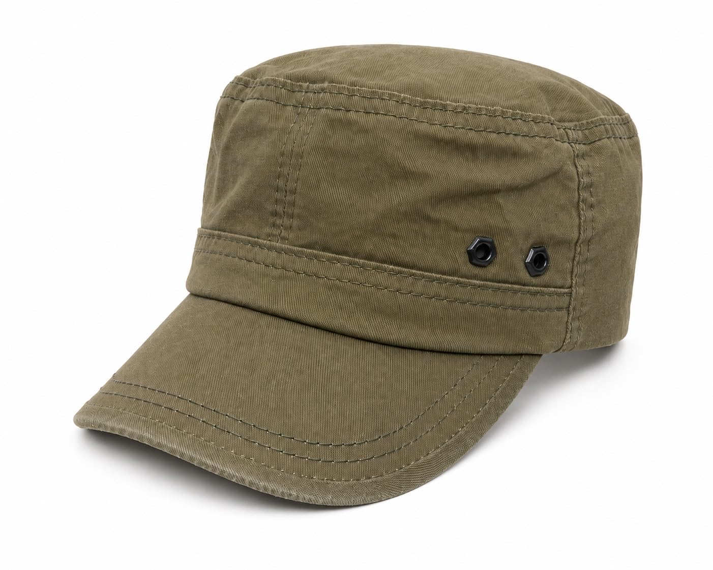 Zacharias Men's Cotton Military Adjustable Baseball Cap c-02 (Free Size_Pack of 1)-picture-21