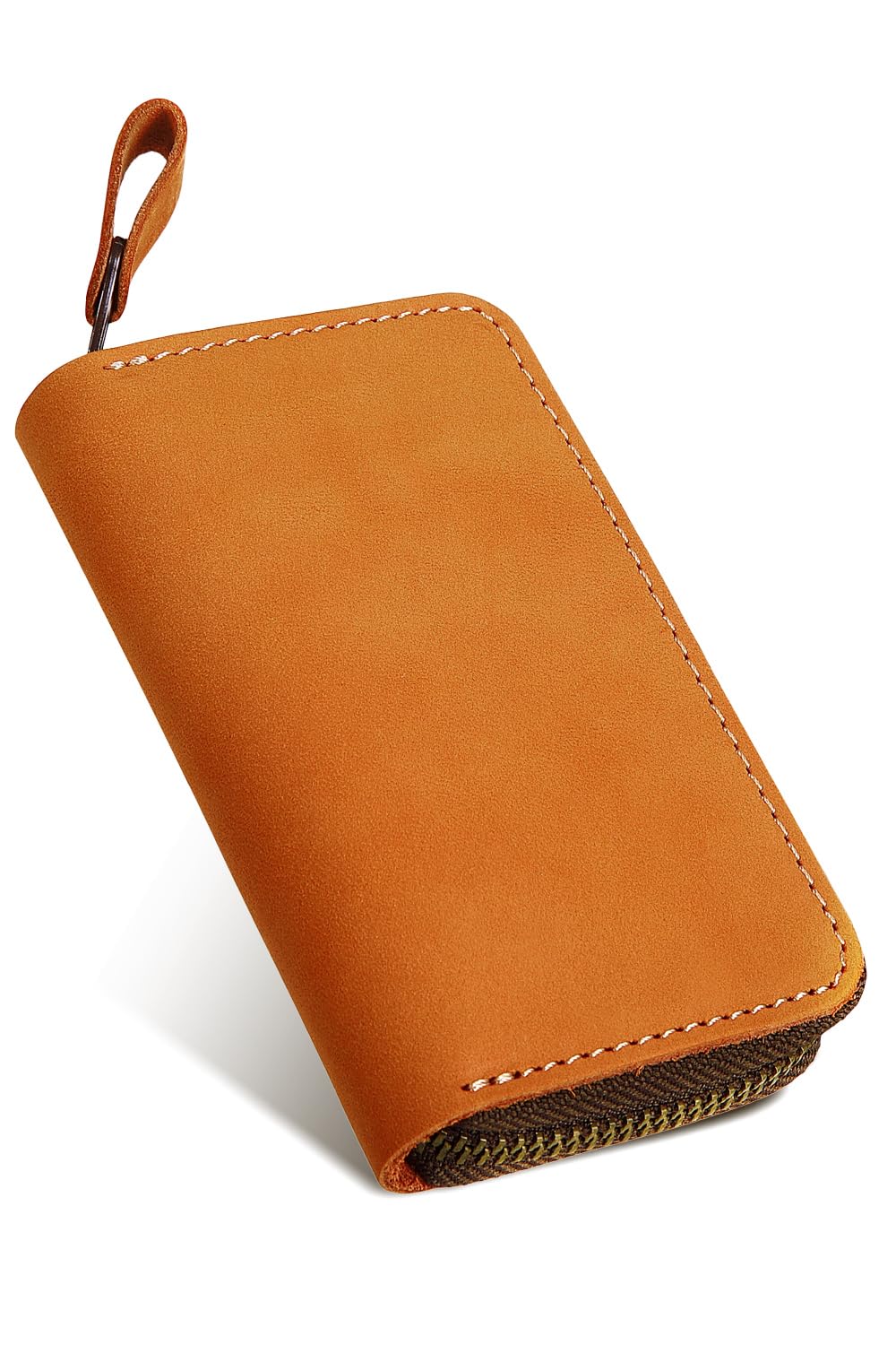 Kamedo Bag Manufacturing Key Case, Men's, Made of High Quality Genuine Leather, Fits Securely In, Compatible with All Cars, Smart Key Case (Compatible with Smart Keys) (Soft Touch) Key Cover, Smart Ke
