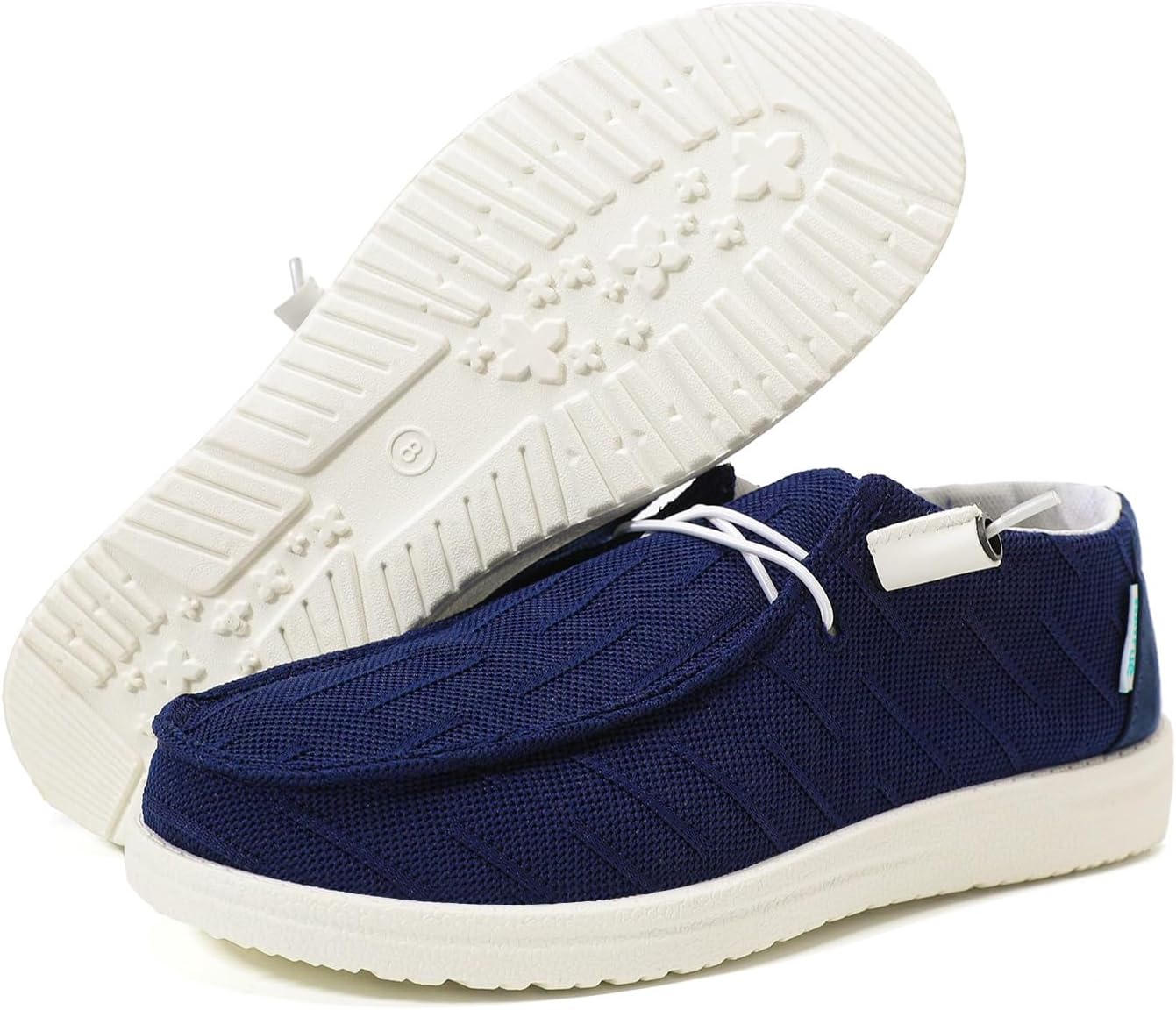 Betrue Women's Lightweight Boat Shoes, Casual Loafers, Slip On Deck Shoes, Breathable Canvas Sneakers - Image 5