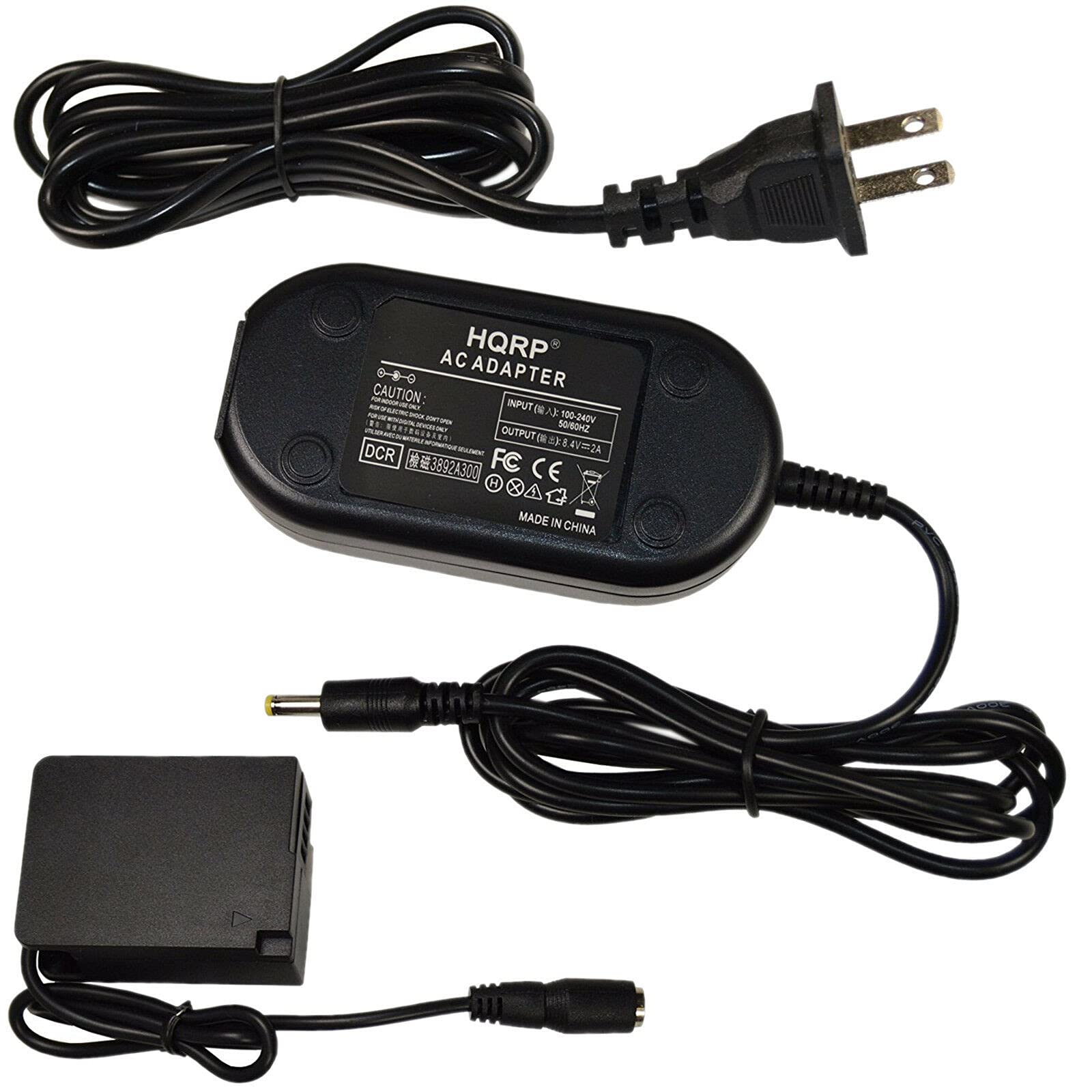 Amazon.com: HQRP Kit AC Power Adapter Works with Panasonic Lumix