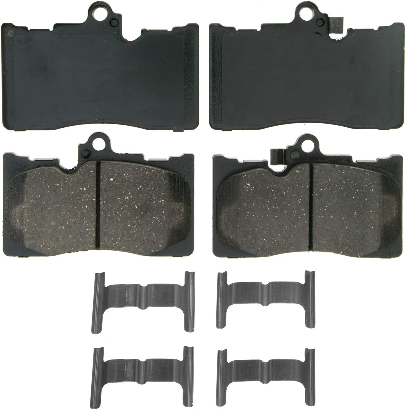 Wagner QS ZD1118 Disc Brake Pad Set, Chamfered Edges for Smooth, Quiet Stops, Fits 2007–2015 Lexus GS350, 2016–2017 Lexus IS200t